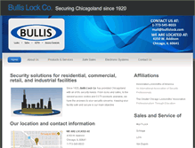 Tablet Screenshot of bullislock.com